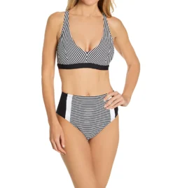 Bleu Rod Beattie Inside The Lines High Waist Swim Bottom N21906 -Freya Fashion Shop bleu rod beattie bleu01 n21906 cs1