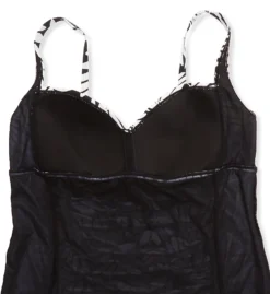 Bleu Rod Beattie Plus Size Urban Oasis Tie Front Tankini Swim Top O22401X -Freya Fashion Shop bleu rod beattie bleu01 o22401x cs6