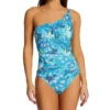 Bleu Rod Beattie Paradise Found One Shoulder One Piece Swimsuit PF22785 -Freya Fashion Shop bleu rod beattie bleu01 pf22785 gs