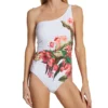 Bleu Rod Beattie Return To Rio One Shoulder One Piece Swimsuit RR22766 -Freya Fashion Shop bleu rod beattie bleu01 rr22766 gs