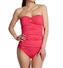 Bleu Rod Beattie Ring Me Up Draped Ring Bandini Swim Top RU22467 -Freya Fashion Shop bleu rod beattie bleu01 ru22467 cs2