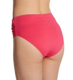 Bleu Rod Beattie Ring Me Up High Waist Draped Swim Bottom RU22508 -Freya Fashion Shop bleu rod beattie bleu01 ru22508 bs