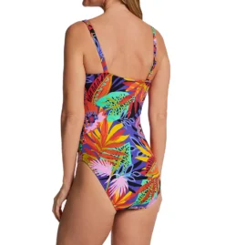 Bleu Rod Beattie Night Safari One Shoulder Mio One Piece Swimsuit S23785 -Freya Fashion Shop bleu rod beattie bleu01 s23785 bs