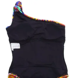 Bleu Rod Beattie Night Safari One Shoulder Mio One Piece Swimsuit S23785 -Freya Fashion Shop bleu rod beattie bleu01 s23785 cs6