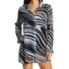 Bleu Rod Beattie New Wave Chiffon Shirt Coverup W23837 -Freya Fashion Shop bleu rod beattie bleu01 w23837 gs