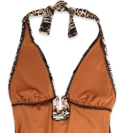 Bleu Rod Beattie Walk On The Wild Side Plunge One Piece Swimsuit WS22747 -Freya Fashion Shop bleu rod beattie bleu01 ws22747 cs5