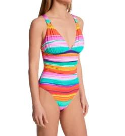 Bleu Rod Beattie Winning Streak OTS Plunge Mio One Piece Swimsuit WS23225 -Freya Fashion Shop bleu rod beattie bleu01 ws23225 fs