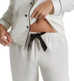 Bluebella Claudia Button Down Shirt And Trouser Sleep Set 32719 -Freya Fashion Shop bluebella blue01 32719 cs1