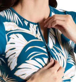 Body Glove Lush Wisdom Short Sleeve Paddle One Piece Swimsuit 564755 -Freya Fashion Shop body glove bg01 564755 cs1