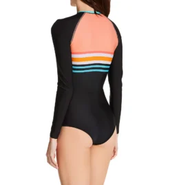 Body Glove Coral Reef Long Sleeve Paddle One-Piece Swimsuit 570764 -Freya Fashion Shop body glove bg01 570764 bs
