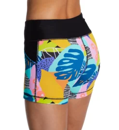 Body Glove Curacao Splash Performance Fit Cross-over Shorts 603660 -Freya Fashion Shop body glove bg01 603660 bs