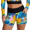 Body Glove Curacao Splash Performance Fit Cross-over Shorts 603660 -Freya Fashion Shop body glove bg01 603660 gs