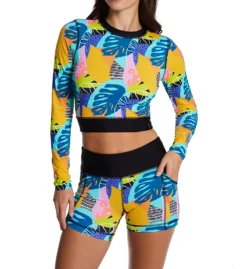 Body Glove Curacao Serena Crop Rashguard Swim Top 603743 -Freya Fashion Shop body glove bg01 603743 cs1