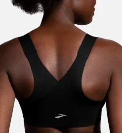 Brooks Dare Zip Front DriLayer Sports Bra 350075 -Freya Fashion Shop brooks movc01 350075 bs