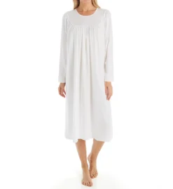 Calida Soft Cotton Long Sleeve Nightgown 33000 -Freya Fashion Shop calida cali01 33000 fs