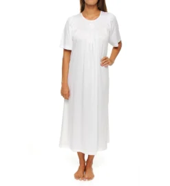 Calida Soft Cotton Short Sleeve Night Shirt Gown 33400 -Freya Fashion Shop calida cali01 33400 fs