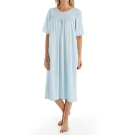 Calida Soft Cotton Short Sleeve Nightgown 34000 -Freya Fashion Shop calida cali01 34000 fs