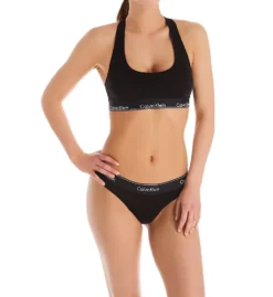 Calvin Klein Modern Cotton Unlined Racerback Bralette F3785 -Freya Fashion Shop calvin klein cal001 f3785 cs3