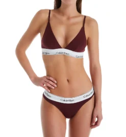 Calvin Klein Modern Cotton Unlined Triangle Bra QF1061 -Freya Fashion Shop calvin klein cal001 qf1061 cs2