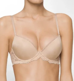 Calvin Klein Seductive Comfort Lace Demi Lift Multiway Bra QF1444