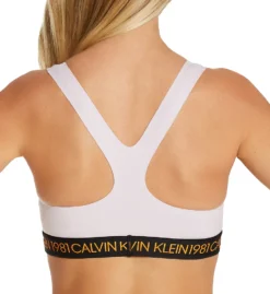 Calvin Klein 1981 Bold Cotton Unlined Bralette QF5577 -Freya Fashion Shop calvin klein cal001 qf5577 bs