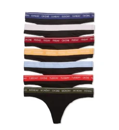 Calvin Klein CK One Thong - 7 Pack QF5937 -Freya Fashion Shop calvin klein cal001 qf5937 cs2