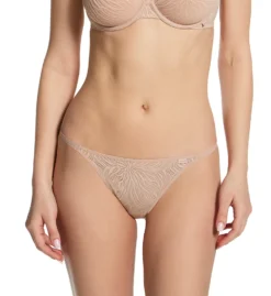 Calvin Klein Sheer Marquisette High Leg Tanga Panty QF7105