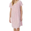 Carole Hochman 100% Cotton Knit Short Sleeve Waltz Gown CH22552 -Freya Fashion Shop carole hochman caho01 ch22552 gs