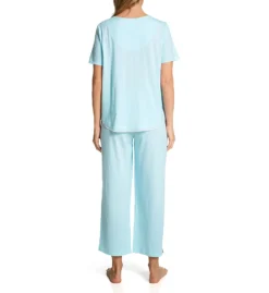 Carole Hochman Short Sleeve Top & Capri Pajama Set CH32555 -Freya Fashion Shop carole hochman caho01 ch32555 bs