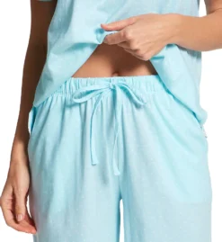 Carole Hochman Short Sleeve Top & Capri Pajama Set CH32555 -Freya Fashion Shop carole hochman caho01 ch32555 cs4