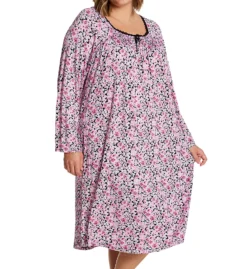 Carole Hochman Long Sleeve 42 Inch Nightgown CH82403 -Freya Fashion Shop carole hochman caho01 ch82403 cs3