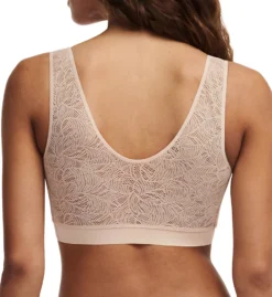 Chantelle Soft Stretch Padded Bra Top With Lace 11G1 -Freya Fashion Shop chantelle cha001 11g1 bs
