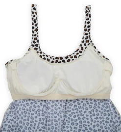 Coco Reef Cheetah Ultra Fit Bra Sized Tankini Swim Top U51685 -Freya Fashion Shop coco reef coco01 u51685 cs5