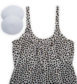 Coco Reef Cheetah Ultra Fit Bra Sized Tankini Swim Top U51685 -Freya Fashion Shop coco reef coco01 u51685 cs6