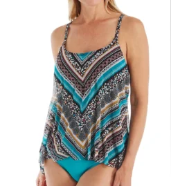 Coco Reef Wild Stripes Current Mesh Layer Tankini Swim Top U53035 -Freya Fashion Shop coco reef coco01 u53035 cs1