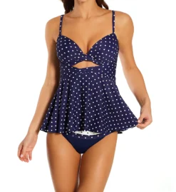 Coco Reef Tropical Spot Icon Twist Tankini Swim Top U59385 -Freya Fashion Shop coco reef coco01 u59385 cs1