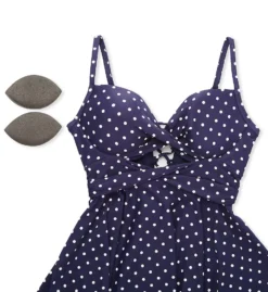 Coco Reef Tropical Spot Icon Twist Tankini Swim Top U59385 -Freya Fashion Shop coco reef coco01 u59385 cs5