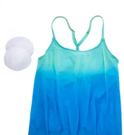 Coco Reef Sunset Fade Current Mesh Layer Tankini Swim Top U66035 -Freya Fashion Shop coco reef coco01 u66035 cs6