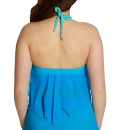 Coco Reef Sunset Fade Aura Mesh High Neck Tankini Swim Top U66219 -Freya Fashion Shop coco reef coco01 u66219 bs