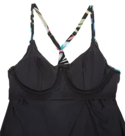 Coco Reef Retro Swirl Current Mesh Layer Tankini Swim Top U69035 -Freya Fashion Shop coco reef coco01 u69035 cs5