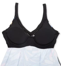 Coco Reef Retro Swirl V-Neck Bra Sized Tankini Swim Top U69382 -Freya Fashion Shop coco reef coco01 u69382 cs5