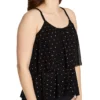 Coco Reef Metallic Dot True Mesh Layer Tankini Swim Top U70425 -Freya Fashion Shop coco reef coco01 u70425 gs