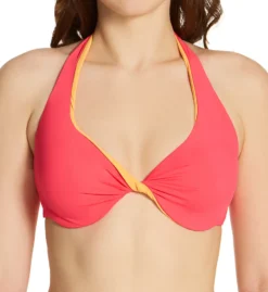 Coco Reef Color Block Pop Bra Sized Twist Bikini Swim Top U72288 -Freya Fashion Shop coco reef coco01 u72288 fs