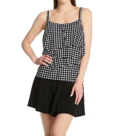 Coco Reef Riviera Dot Aura Ruffle Bra Sized Tankini Swim Top U78075 -Freya Fashion Shop coco reef coco01 u78075 cs1