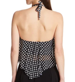 Coco Reef Riviera Dot Aura Mesh Ruffle Crop Tankini Swim Top U78219 -Freya Fashion Shop coco reef coco01 u78219 bs