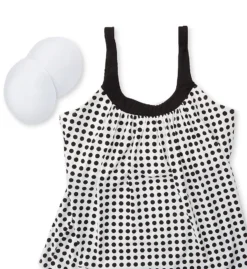 Coco Reef Riviera Dot Ultra Fit Bra Sized Tankini Swim Top U78685 -Freya Fashion Shop coco reef coco01 u78685 cs4