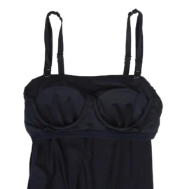 Coco Reef Classic Solids Beau Ideal Bandeau Tankini Swim Top U95465 -Freya Fashion Shop coco reef coco01 u95465 cs6