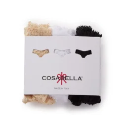 Cosabella Never Say Never Cutie Thongs - 3 Pack NSP0321 -Freya Fashion Shop cosabella cos001 nsp0321 cs1