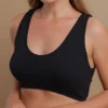 Cottonique Latex Free Organic Cotton Bra Liner W12226