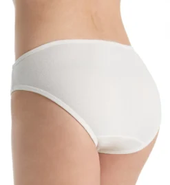 Cottonique Natural Organic Cotton High Cut Panty - 2 Pack W22207C -Freya Fashion Shop cottonique cot01 w22207c bs